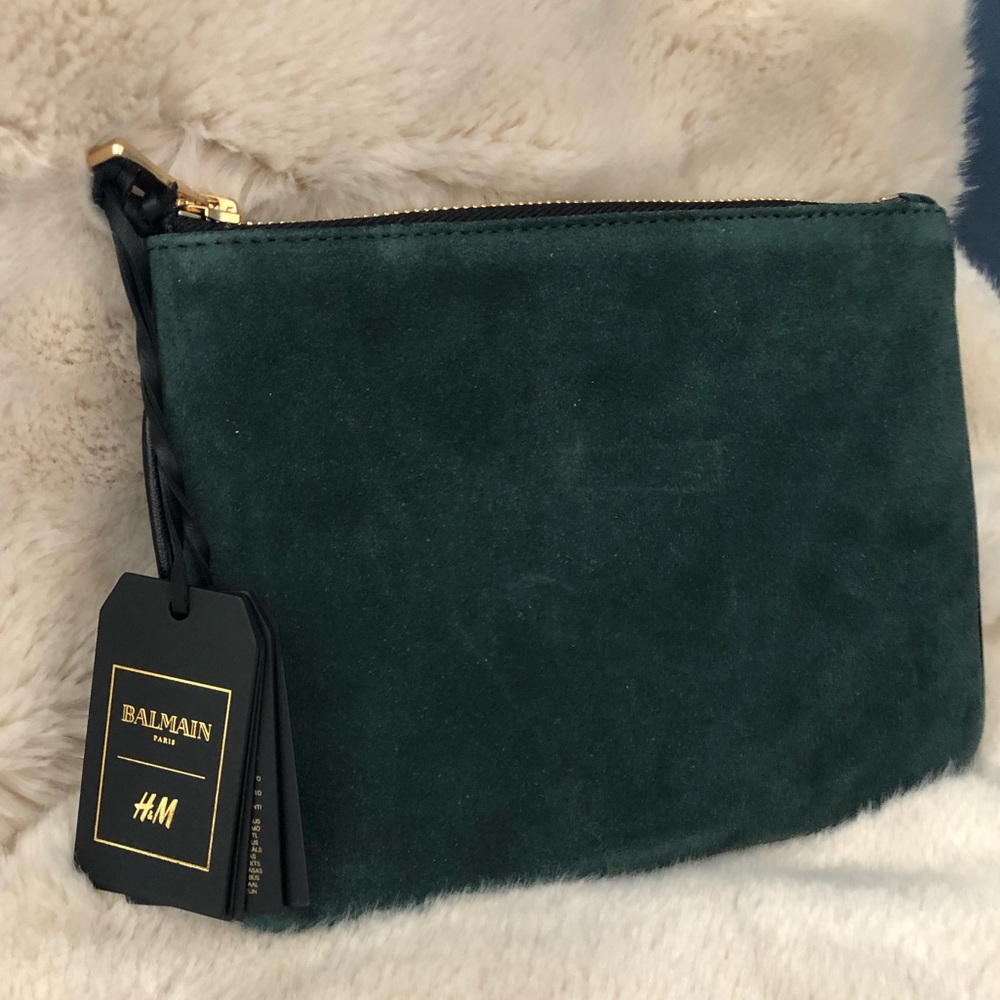 Balmain X H&M clutch pochette bag